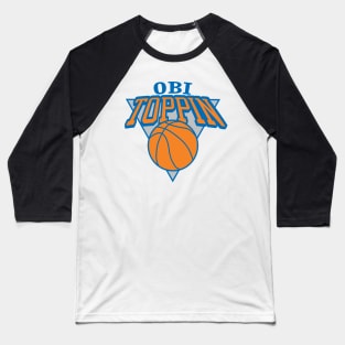 Obi Toppin New York Knicks Baseball T-Shirt